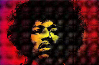 

Akhuratha Jimi Hendrix Fine Quality Wall Poster Paper Print(12 inch X 18 inch, Rolled)