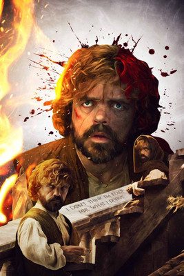

Akhuratha Tyrion Lannister Fine Quality Wall Poster Paper Print(12 inch X 18 inch, Rolled)