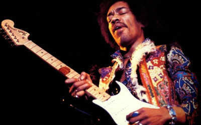 

Akhuratha Jimi Hendrix Fine Quality Wall Poster Paper Print(12 inch X 18 inch, Rolled)