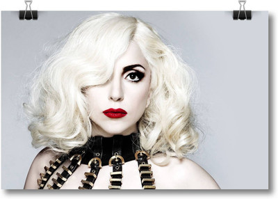 

Akhuratha Lady Gaga Fine Quality Wall Poster Paper Print(12 inch X 18 inch, Rolled)