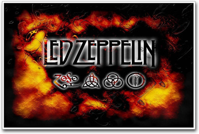 

Akhuratha Led Zeppelin Fine Quality Wall Poster Paper Print(12 inch X 18 inch, Rolled)