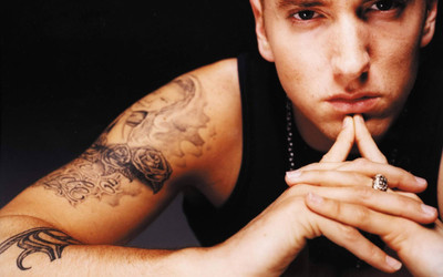 

Akhuratha Eminem Fine Quality Wall Poster Paper Print(12 inch X 18 inch, Rolled)