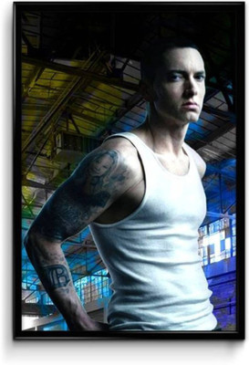 Akhuratha Eminem Fine Quality Wall Poster Paper Print(12 inch X 18 inch, Rolled)