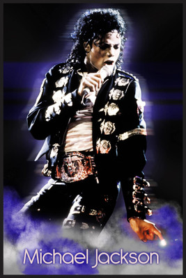 

Akhuratha Michael Jackson Fine Quality Wall Poster Paper Print(12 inch X 8 inch, Rolled)