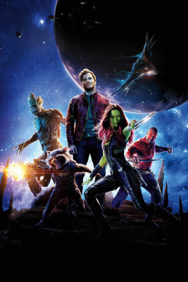 

Akhuratha Guardians of the Galaxy Fine Quality Wall Poster Paper Print(12 inch X 18 inch, Rolled)