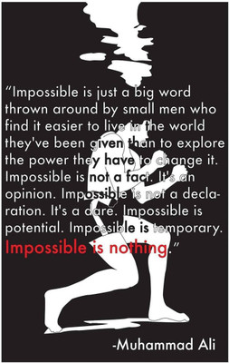 

Aabhaas Muhammad Ali Wall Poster Fine Art Print(12 inch X 18 inch, Rolled)