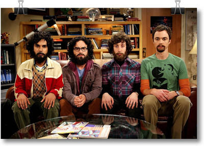 

Akhuratha The Big Bang Theory Fine Quality Wall Poster Paper Print(12 inch X 18 inch, Rolled)