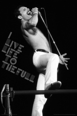

Akhuratha Freddie Mercury Fine Quality Wall Poster Paper Print(12 inch X 18 inch, Rolled)