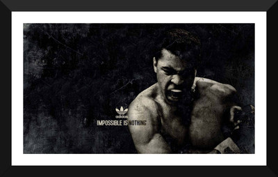 

Aabhaas Muhammad Ali Wall Poster Fine Art Print(12 inch X 18 inch, Rolled)