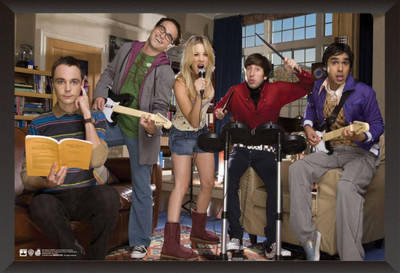 

Akhuratha The Big Bang Theory Fine Quality Wall Poster Paper Print(12 inch X 18 inch, Rolled)