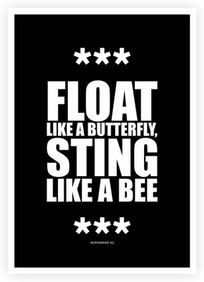 

Aabhaas Muhammad Ali Wall Poster Fine Art Print(12 inch X 18 inch, Rolled)