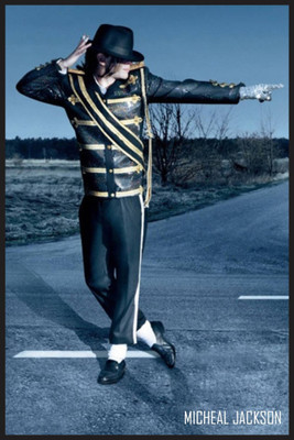 

Akhuratha Michael Jackson Fine Quality Wall Poster Paper Print(12 inch X 18 inch, Rolled)