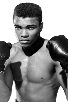 Aabhaas Muhammad Ali Wall Poster Fine Art Print(12 inch X 18 inch, Rolled)