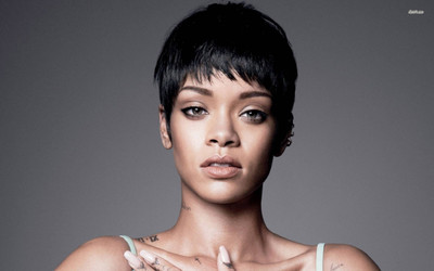 

Akhuratha Rihanna Fine Quality Wall Poster Paper Print(12 inch X 18 inch, Rolled)