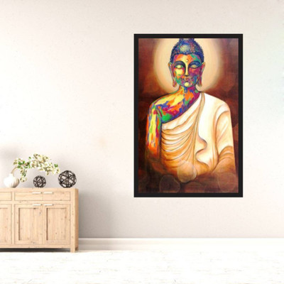 

Aabhaas Buddha Wall Poster Fine Art Print(12 inch X 18 inch, Rolled)