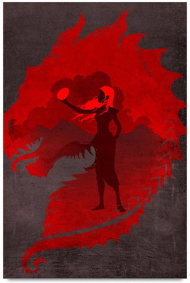

Aabhaas Game of Thrones Wall Poster Fine Art Print(12 inch X 18 inch, Rolled)
