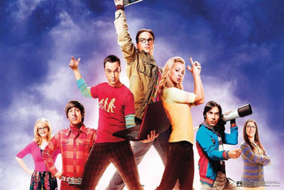 

Akhuratha The Big Bang Theory Fine Quality Wall Poster Paper Print(12 inch X 18 inch, Rolled)