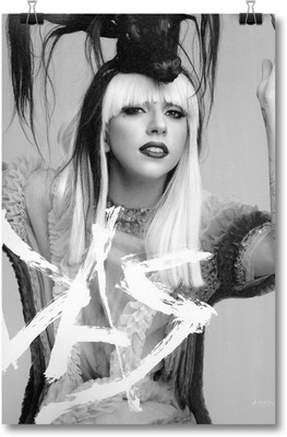 

Akhuratha Lady Gaga Fine Quality Wall Poster Paper Print(12 inch X 18 inch, Rolled)
