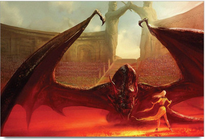 

Aabhaas Game of Thrones Wall Poster Fine Art Print(12 inch X 18 inch, Rolled)
