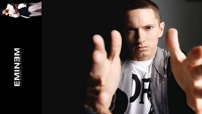 

Akhuratha Eminem Fine Quality Wall Poster Paper Print(12 inch X 18 inch, Rolled)