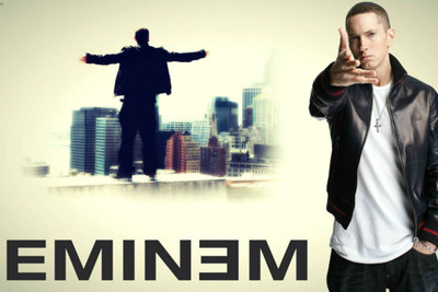 

Akhuratha Eminem Fine Quality Wall Poster Paper Print(12 inch X 18 inch, Rolled)