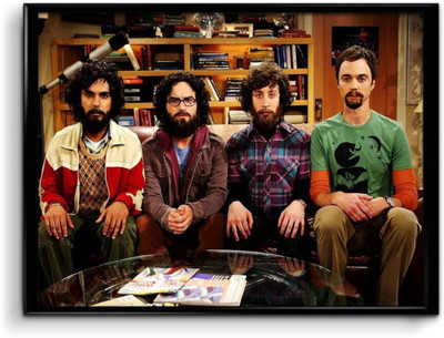 

Akhuratha The Big Bang Theory Fine Quality Wall Poster Paper Print(12 inch X 18 inch, Rolled)