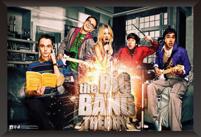 

Akhuratha The Big Bang Theory Fine Quality Wall Poster Paper Print(12 inch X 18 inch, Rolled)