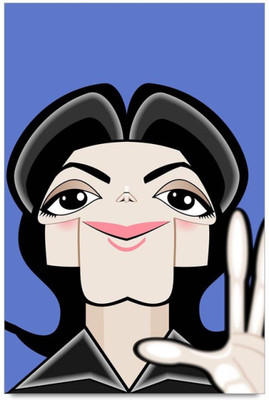 

Akhuratha Michael Jackson Fine Quality Wall Poster Paper Print(12 inch X 8 inch, Rolled)