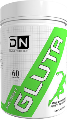 DIVINE NUTRITION GLUTAMINE UNFLAVOUR 60 SERVINGS Glutamine(390 g, UNFLAVOURED)