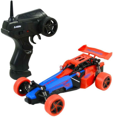 

RUDRA INTERNATIONAL Racing Rally Short Truck Course 1:24 Scale 2WD Rally Car (RED & BLUE)(Red)