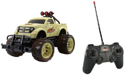 

RUDRA INTERNATIONAL Racing Rally R/C Cross Truck Country 1:20 Scale 2WD Rally Car for kid's (YELLOW)(Yellow)
