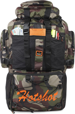 HOT SHOT Waterproof Outdoor Sport Camp Hiking Trekking Bag Camping Rucksack, 85 Liters Rucksack - 70 L(Multicolor) HOT SHOT Waterproof Outdoor Sport Camp Hiking Trekking Bag Camping Rucksack, 85 Liters Rucksack - 70 L(Multicolor)
