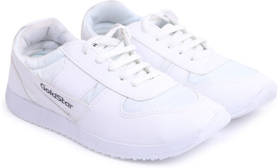 GOLDSTAR Running Shoes For Men(White , 6)