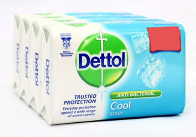 dettol cool 75 gm (pack of 4)(300 g, Pack of 4)