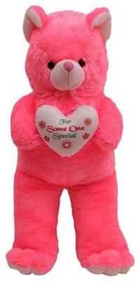 

ManoJ Enterprises cute lovable cuddly teddy - 60 inch(Pink)