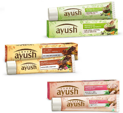 

ayush combo pack Toothpaste(80 g, Pack of 3)