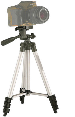 

Blue Birds New arrival 3110 Camera Tripod Compatible with All Smartphones |Portable Tripod||360 Degree Tripod|| Camera Stand|| Mobile Tripod|| Tripod(Silver & Black, Supports Up to 1500 g)