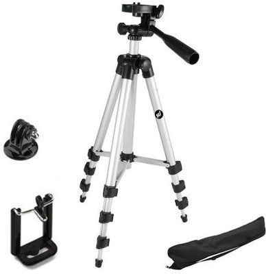 

SACRO PJS_528P_3110 Tripod smart phones compatiable Portable tripod||360 degree tripod|| Foldable triopod|| Camera stand|| Mobile Tripod|| Camcorder tripod|| Camera mount|| Extendable tripod||Three-Dimensional Head & Quick Release Plate|| Compatible with 