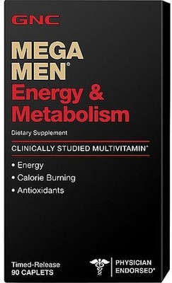 

GNC Mega Men Energy & Metabolism Tablets, 90 Count(90 No)