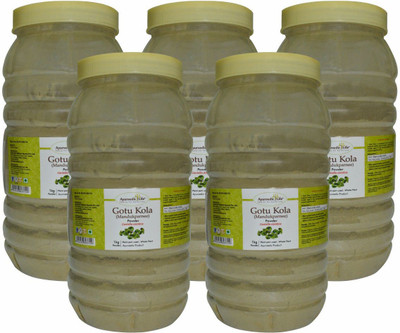 

Ayurvedic Life Gotu Kola powder - 1 kg powder (Pack of 5)(1 kg)