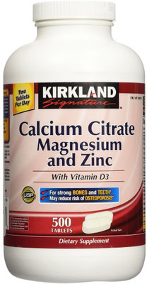 

Kirkland Signature Calcium Citrate 500mg (500 Tablets)(500 No)