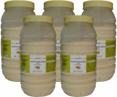 

Ayurvedic Life Ashwagandha Powder - 1 kg powder (Pack of 5)(1 kg)