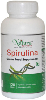 

Naturz Ayurveda Spirulina 120 Tablets(120 No)
