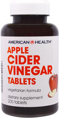 

American Health Apple Cider Vinegar Tablets 200 Tablets(200 No)