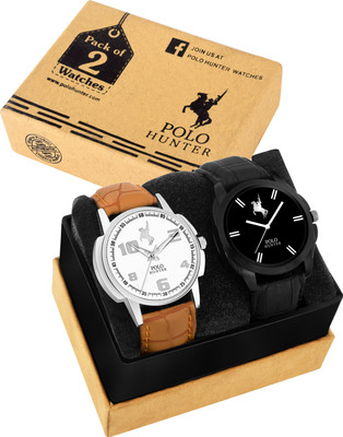 

POLO HUNTER PH-1331 Pack Of 2 Unique Combo Watch - For Men