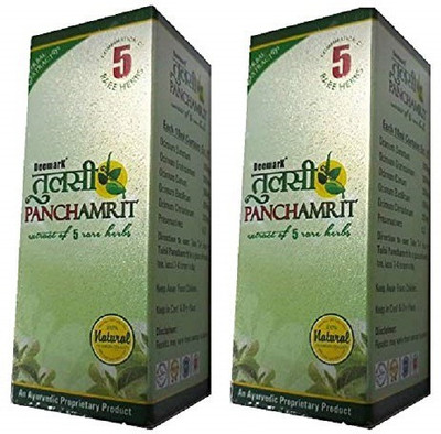 

Deemark TulsiPanchamrit - Extract of 5 Real Natural Herbs to Improve Immunity & Stamina(30 ml)