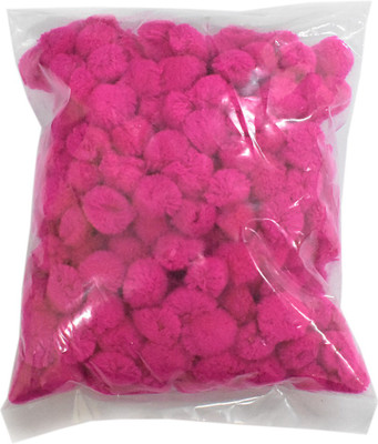 

Embroiderymaterial Pom Balls For Crafts & Decorations/Jewellery Making (Pack of 250 Pcs)