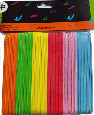 

karigari Foam Ice Cream Sticks For Art & Craft - Small