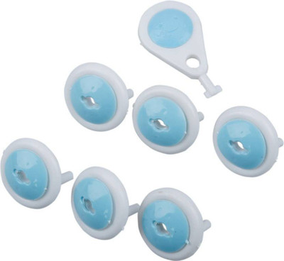 

Hykon Electric Socket Safe Lock Cover for Baby Kids Safety(Blue)