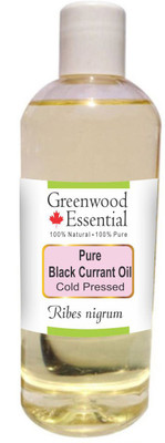 

Greenwood Essential Pure Black Currant Oil (Ribes nigrum) 100% Natural Therapeutic Grade Cold Pressed(200 ml)